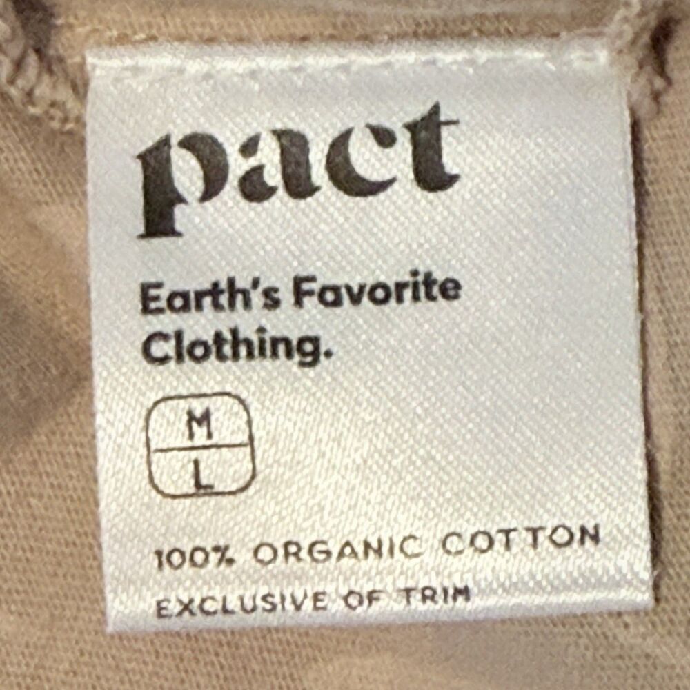 Pact Short Robe M/L Floral Tan Cream - Picture 12 of 12